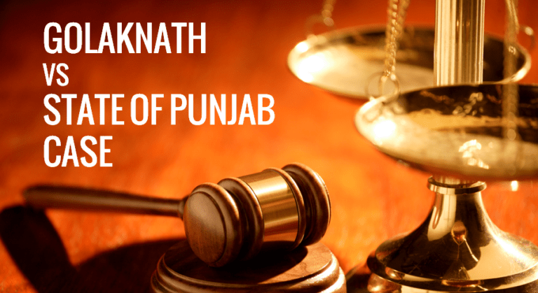 Case Study on Golaknath v. State of Punjab