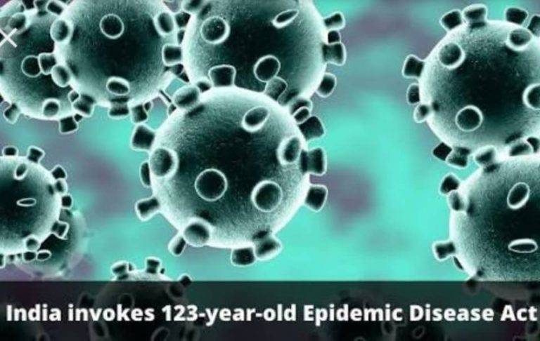 THE EPIDEMIC DISEASE ACT- 1897: NEW EPIDEMIC DISEASE ORDINANCE, 2020 WHICH AMENDS 123 YEARS OLD LEGISLATION