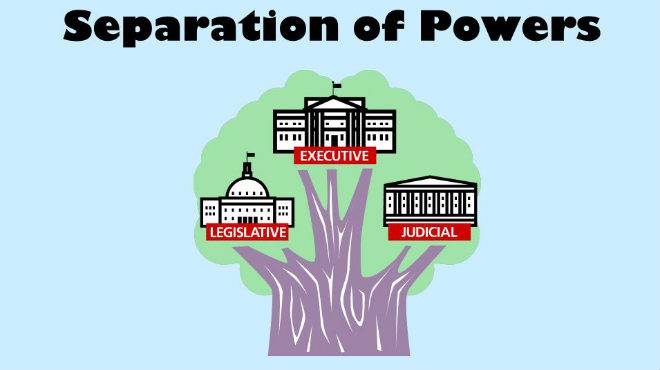 doctrine of separation of power