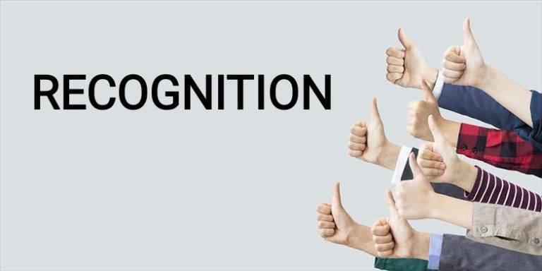 RECOGNITION