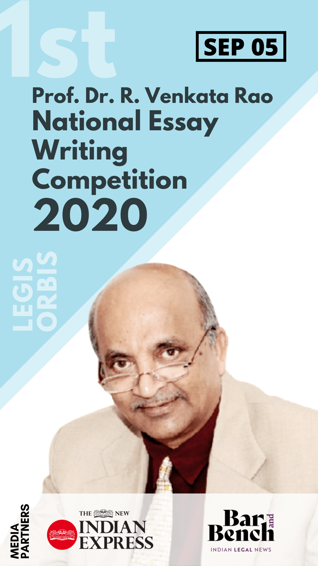 1st Prof. Dr. R. Venkata Rao National Essay Writing Competition