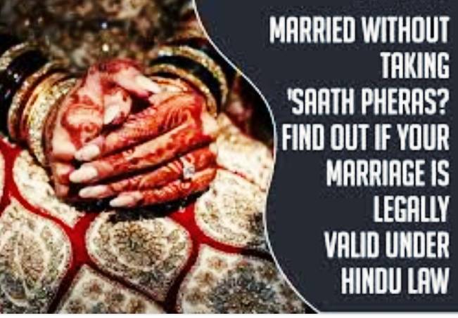 Ceremonies of Hindu Marriage: Section 7 of Hindu Marriage Act