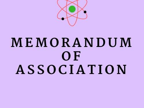 Contents of Memorandum of Association
