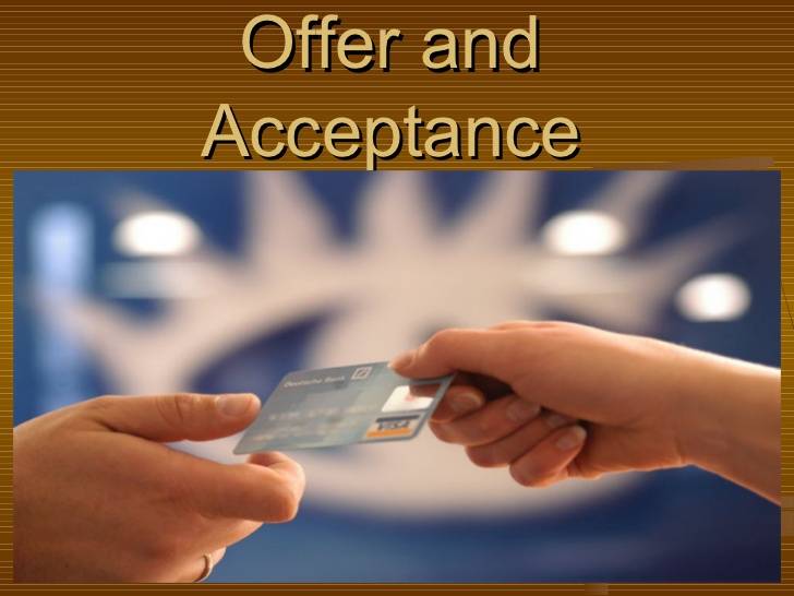 Communication of Offer and Acceptance