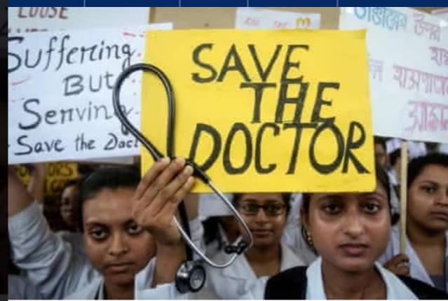 Violence against doctors: where are we heading?